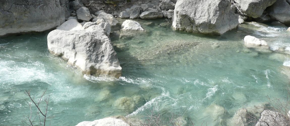 Camping rivière Drôme